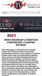 Mobile Screenshot of mensroundup.com